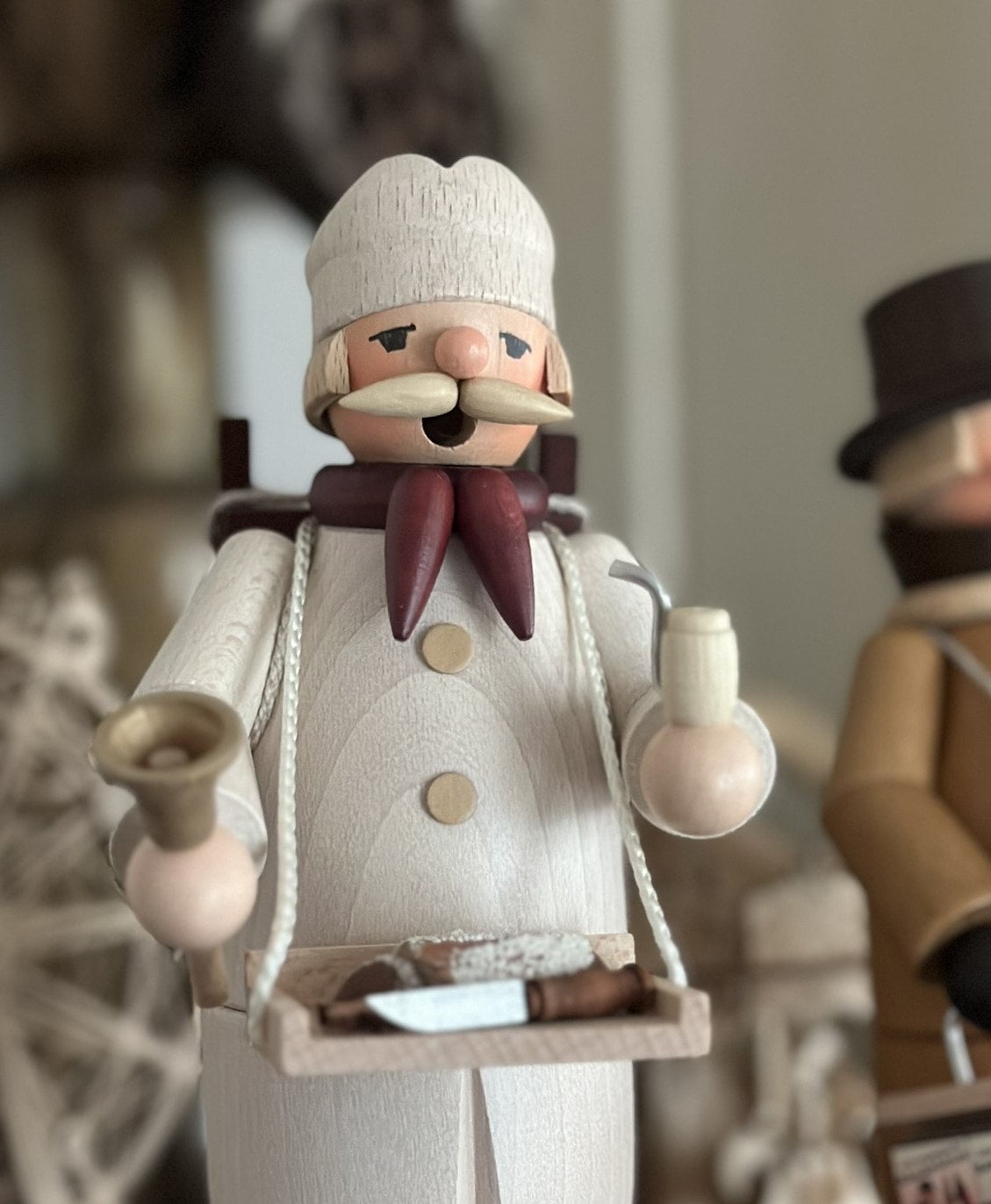 アトリエニキティキ   ドイツ　煙だし人形　パン焼職人　新作 アトリエニキティキ ドイツ 煙だし人形 パン焼職人 新作